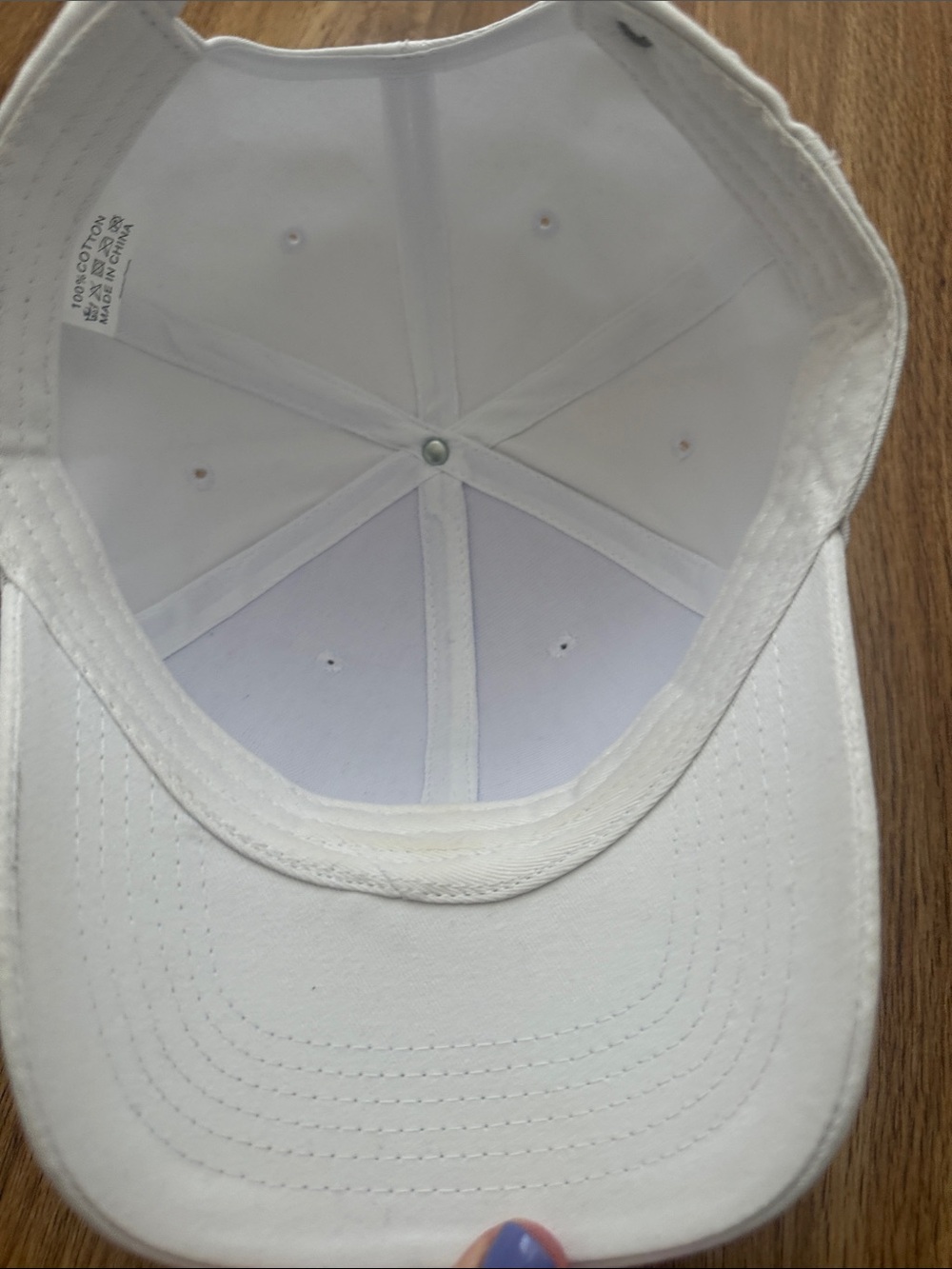 Baseball Cap with Black Emblem Accessories women’s design style boutique hat - Picture 2 of 3
